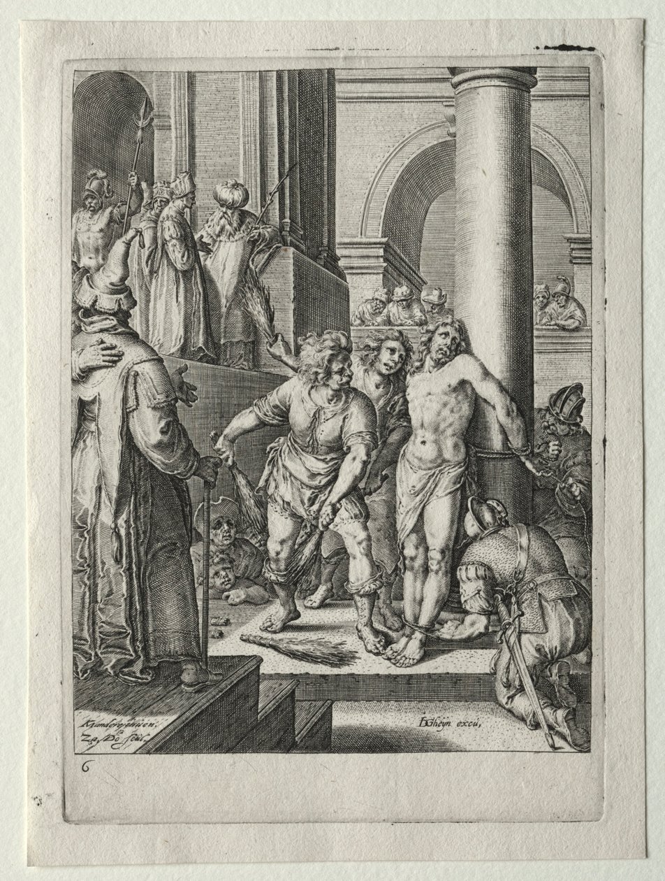 Passion Set:  Kristi flagellation av Zacharias Dolendo