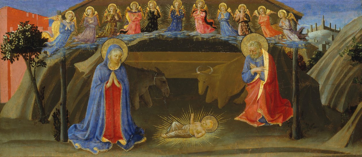 Födelsekyrkan, ca. 1433-34. av Zanobi di Benedetto Strozzi