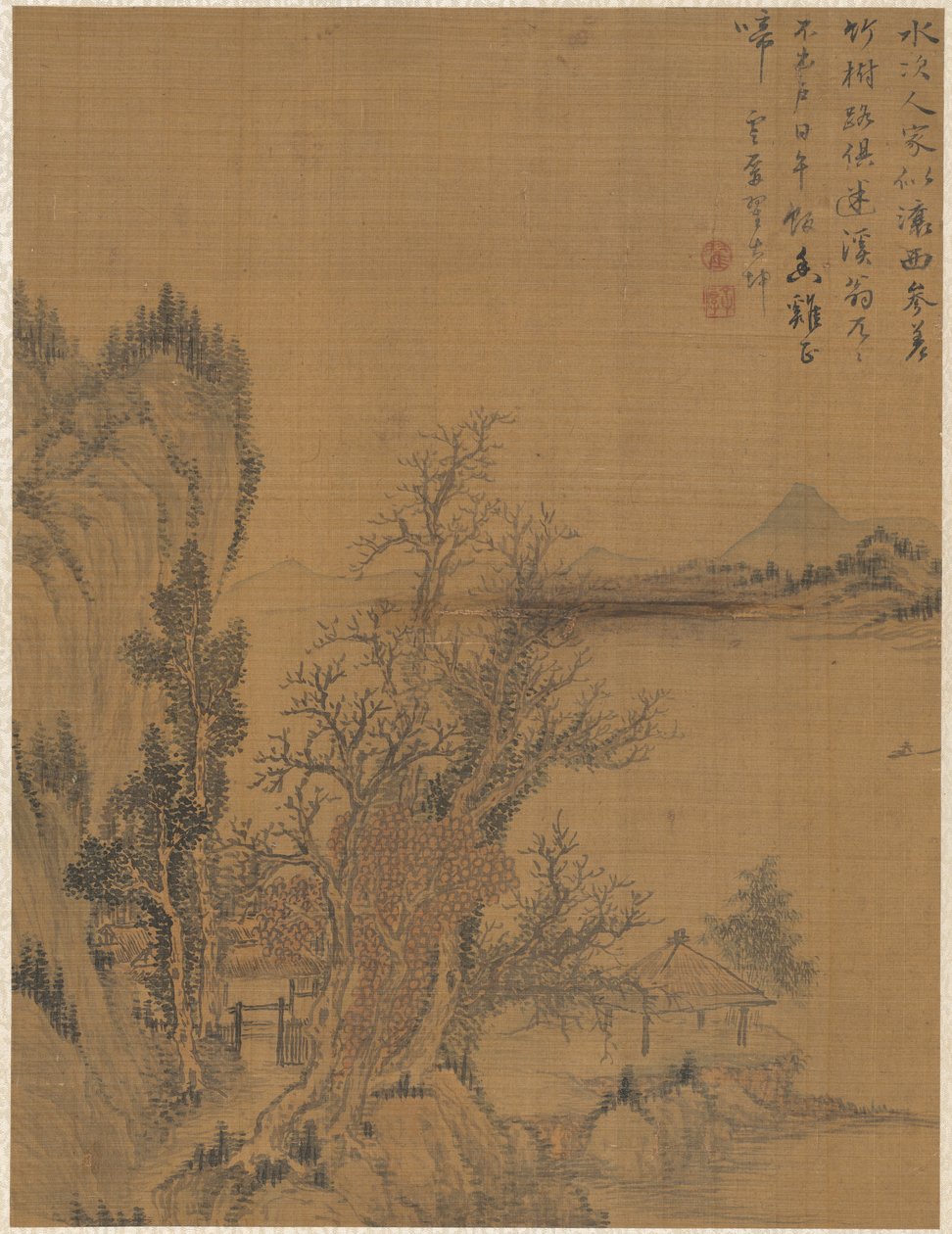Landskap, 1775. av Zhai Dakun