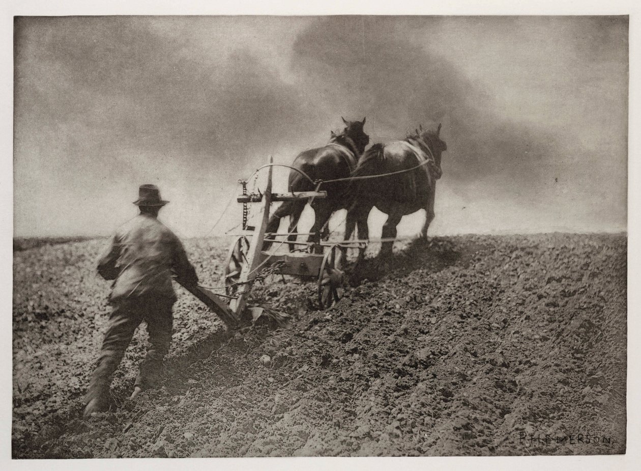"En hård dragning" av Frederick (attr. to) Barnard