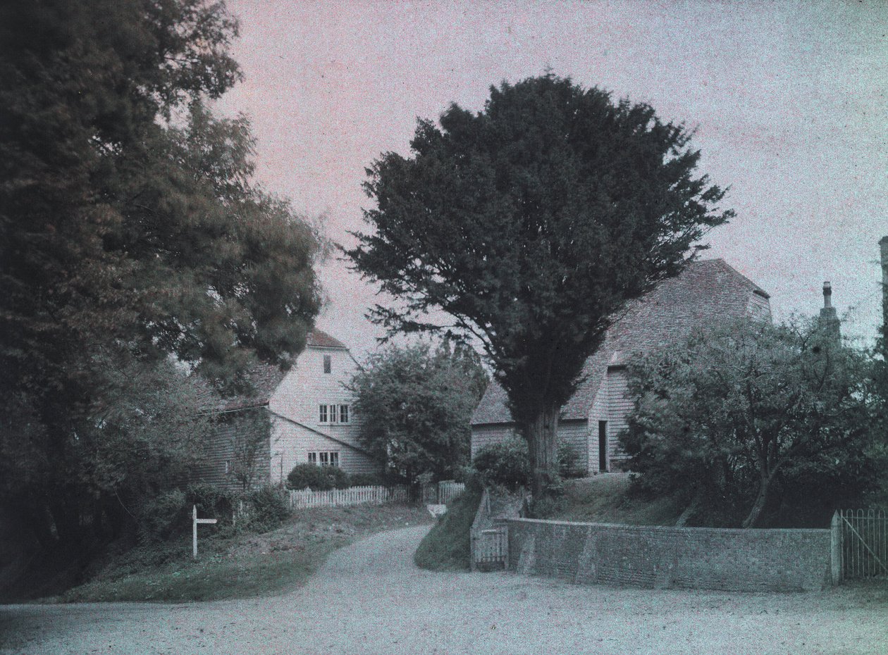 "A Sussex Byeway" av Frederick (attr. to) Barnard