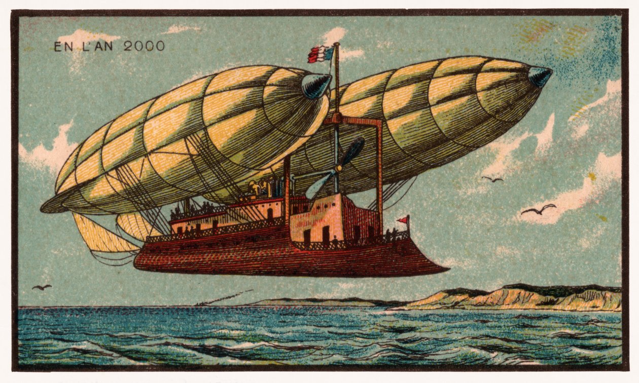 En zeppelinare, ca 1910 av . .