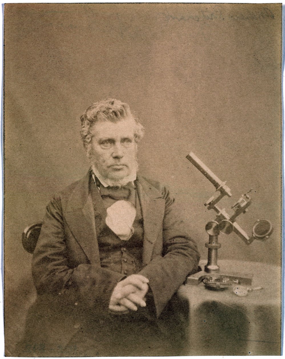 Andrew Pritchard, engelsk optiker, ca 1850-talet av Frederick (attr. to) Barnard