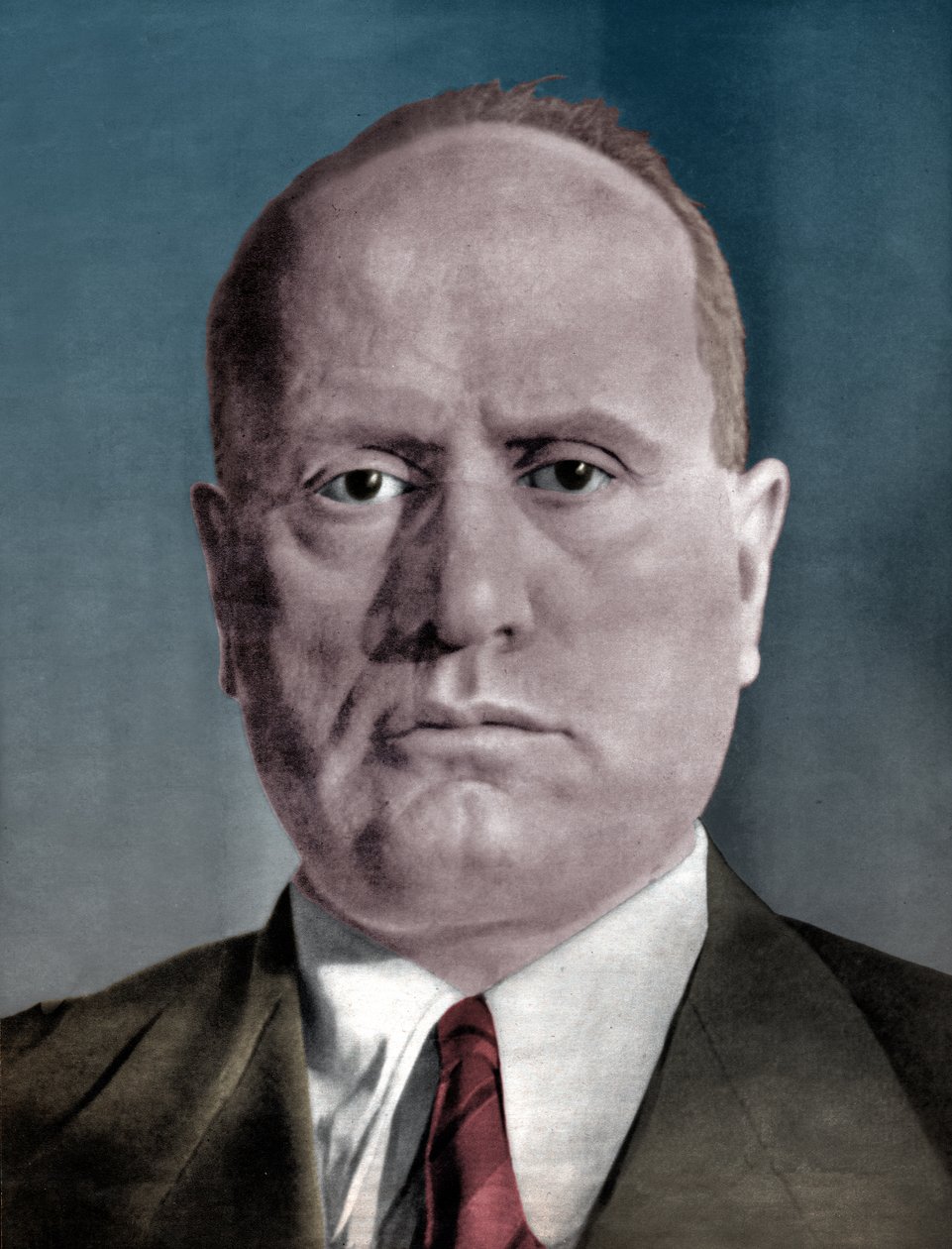 Benito Mussolini av . .