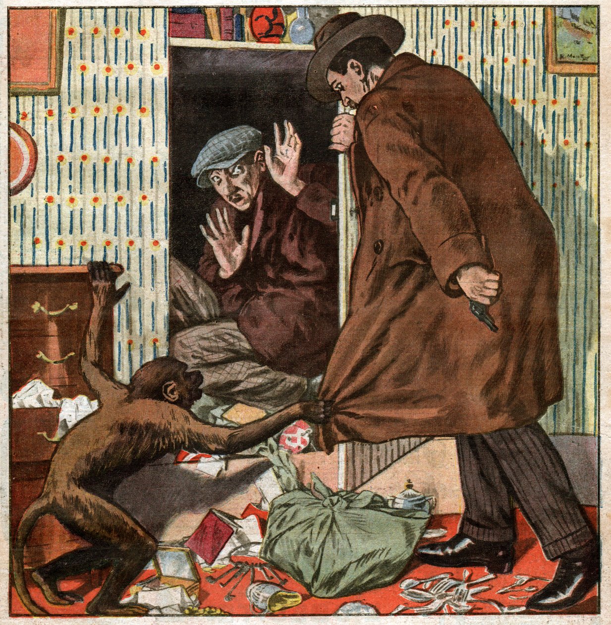 Inbrott i Frankrike. Inbrott i Frankrike. av Ferdinand Georg Waldmuller
