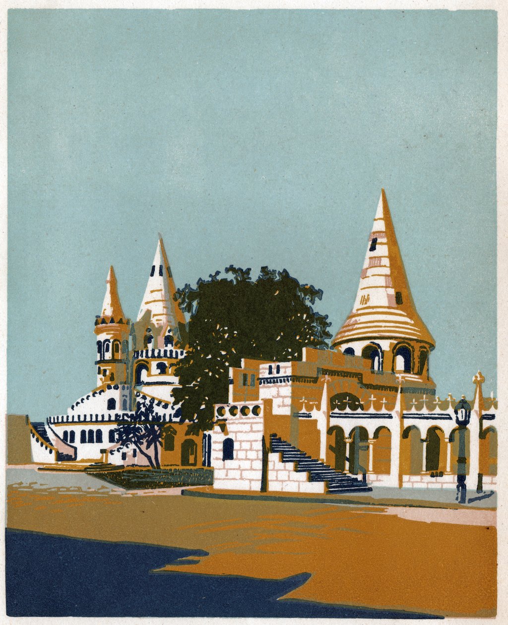 Fiskarbastionen, Budapest, ca 1930 av . .