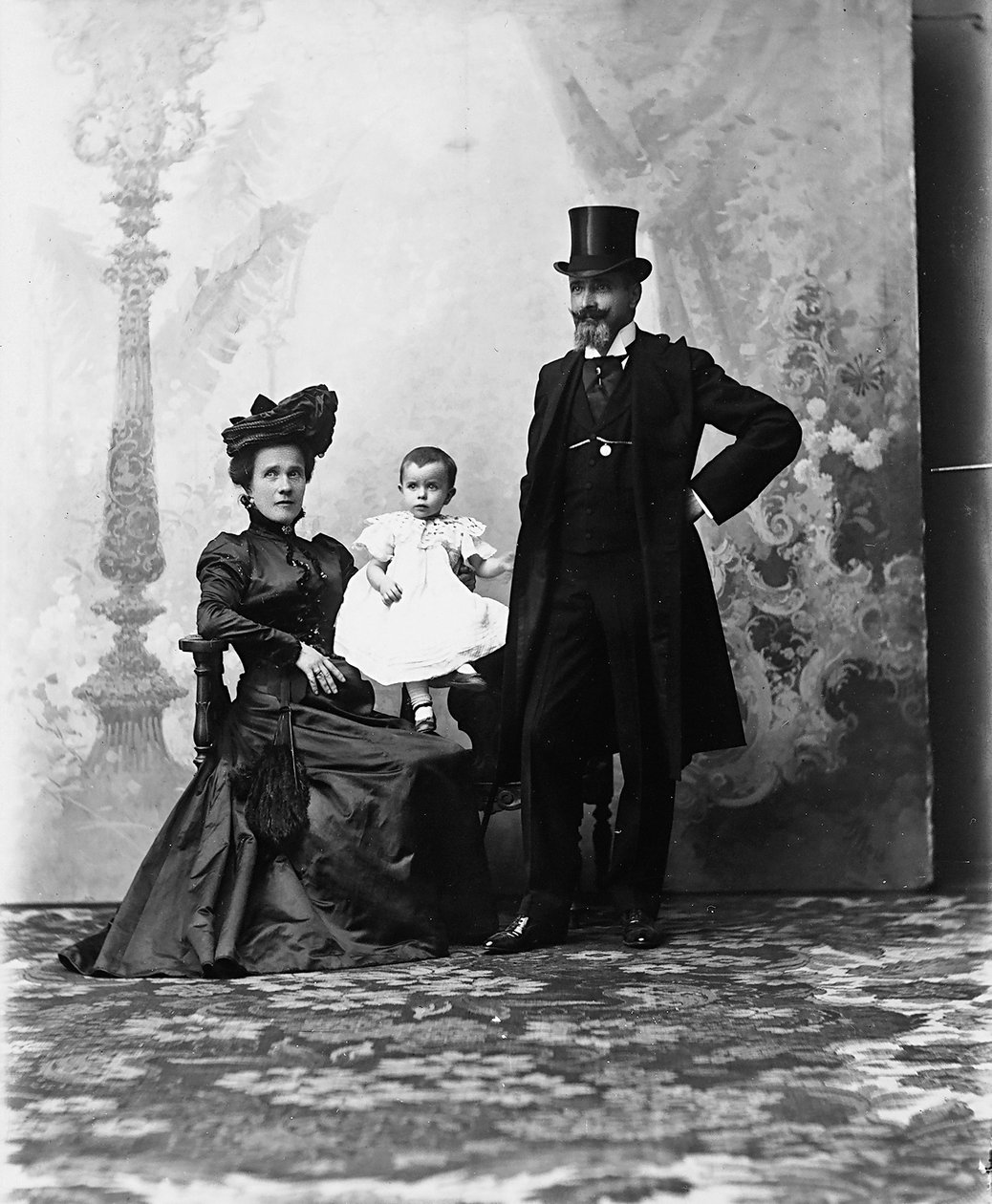 Gruppporträtt av Henry Charles Fehr
