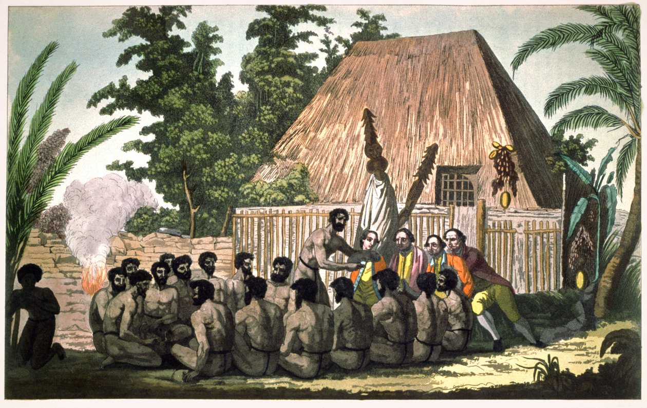 James Cook. cirka 1820 (gravyr) av . .