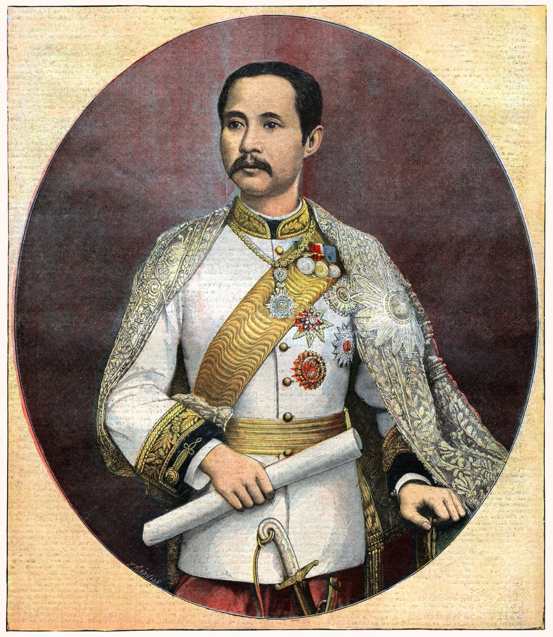 Kung Rama V av . .
