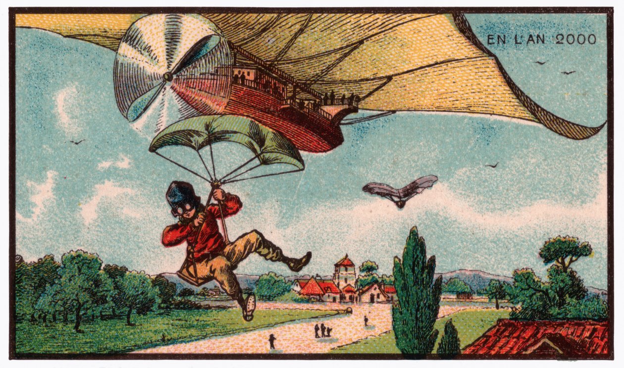 Fallskärm, ca 1910 av . .