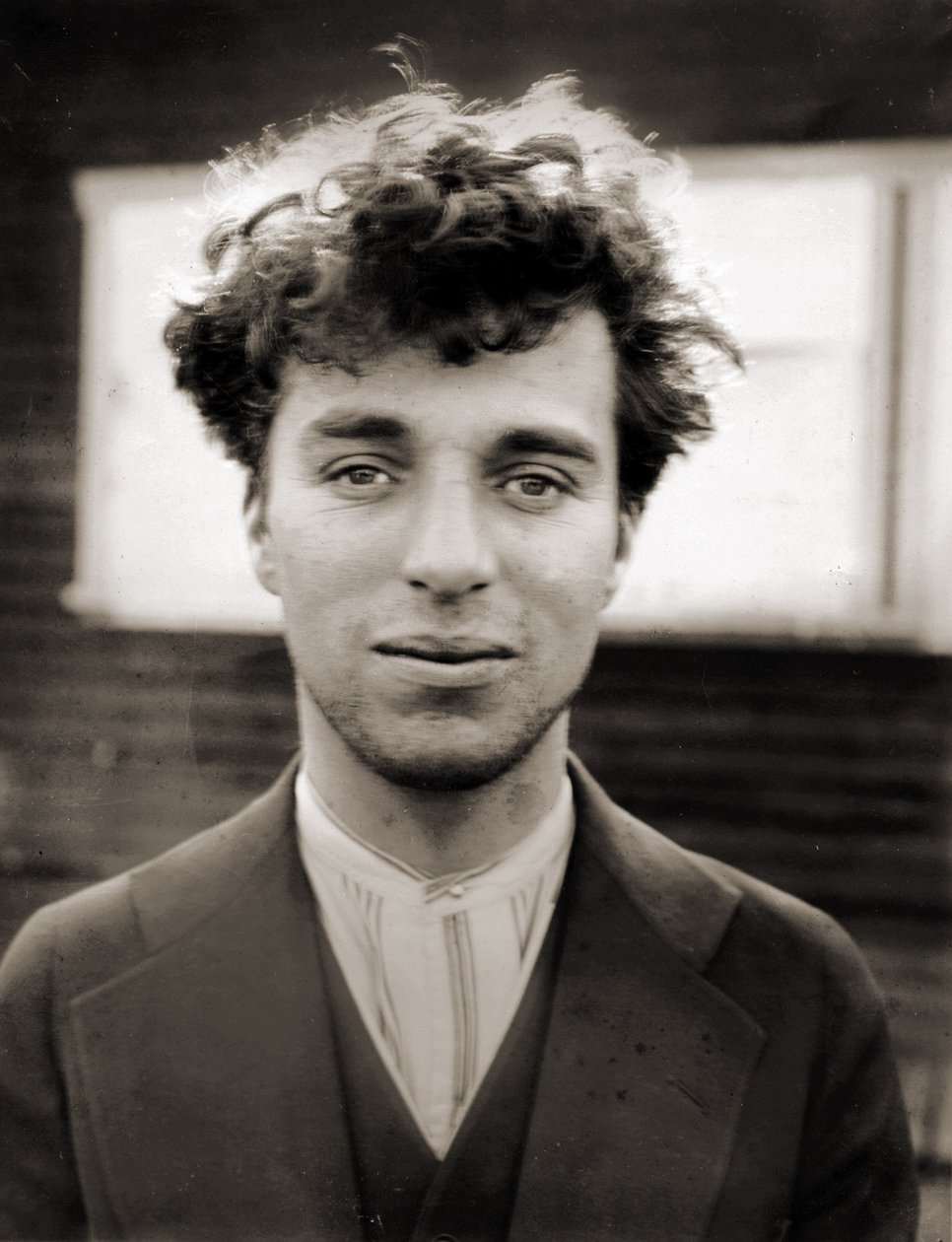 Porträtt av Charlie Chaplin, 27 år av Hippolyte Lalaise Devéria