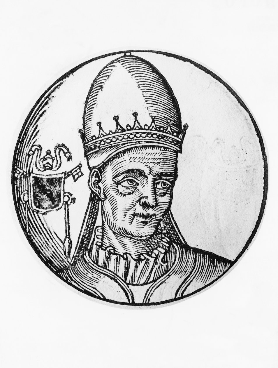 Porträtt av Valentine (800-827) av William Walcutt