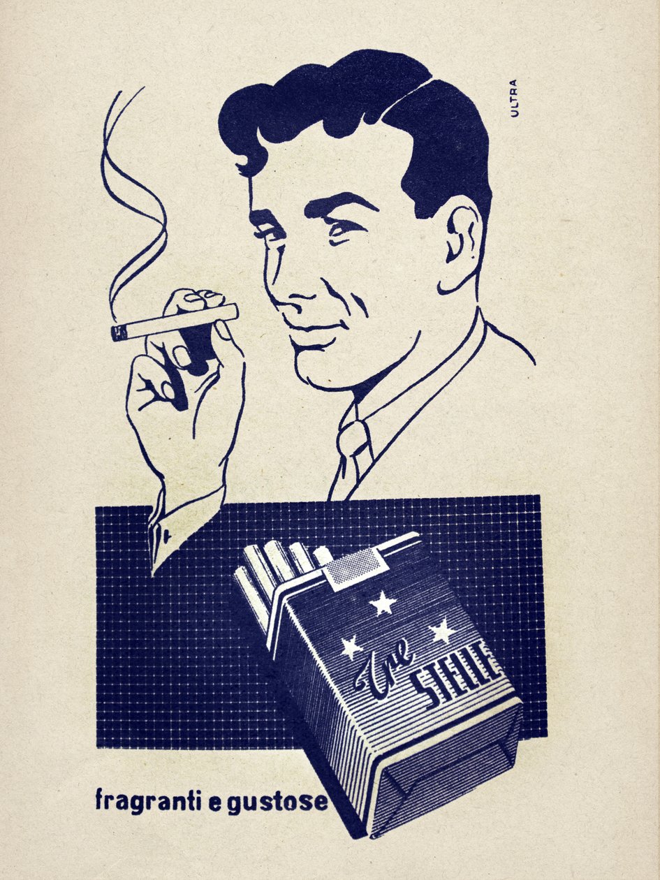 RÖK: ADV ITALIENSKA STATS MONOPOLI 1951 av . .
