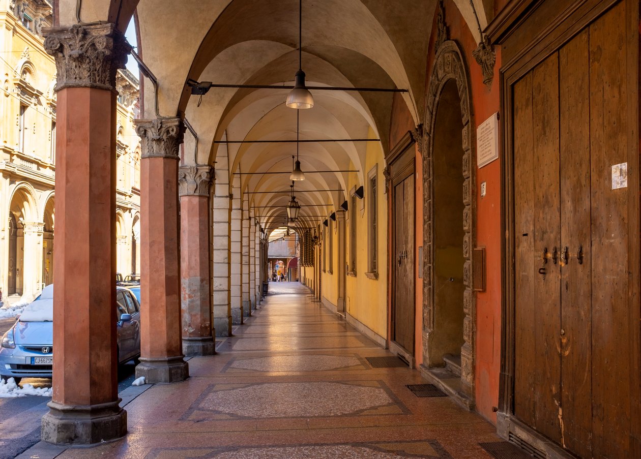 Via Galliera, Bologna, Italien (foto) av . .