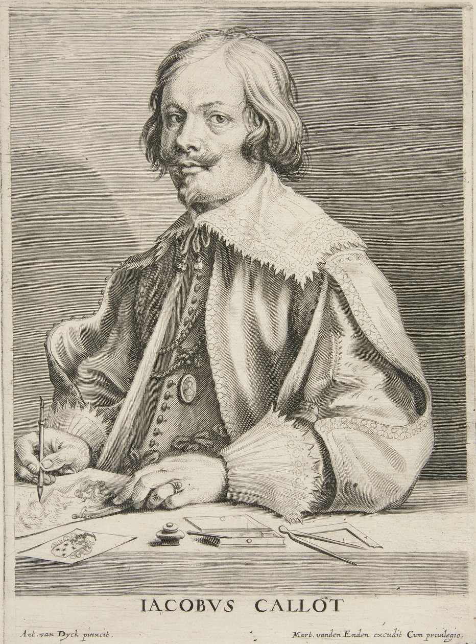 Jacques Callot, pub. 1631 av after Anthony van Dyck