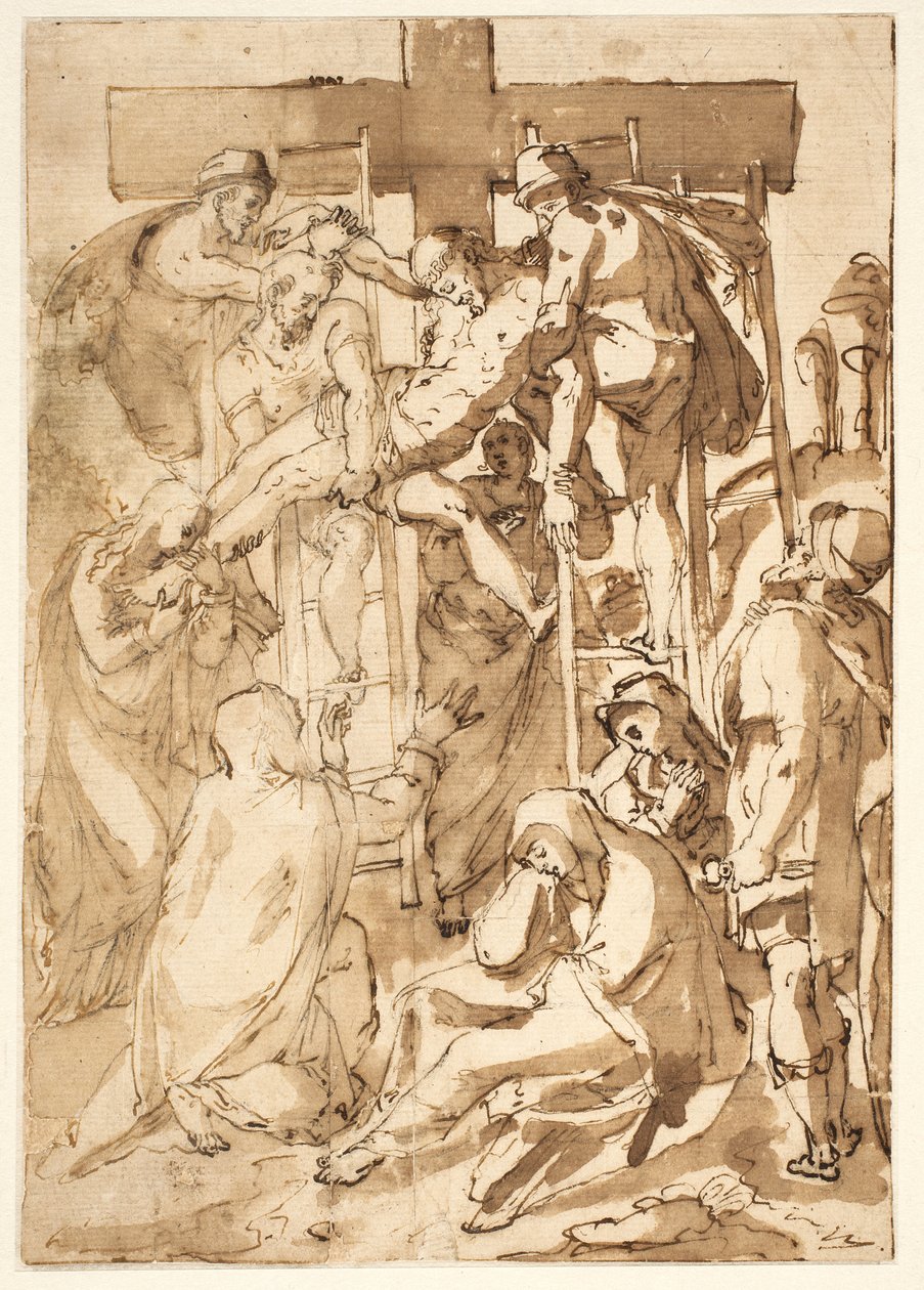 Depositionen av after Girolamo Muziano