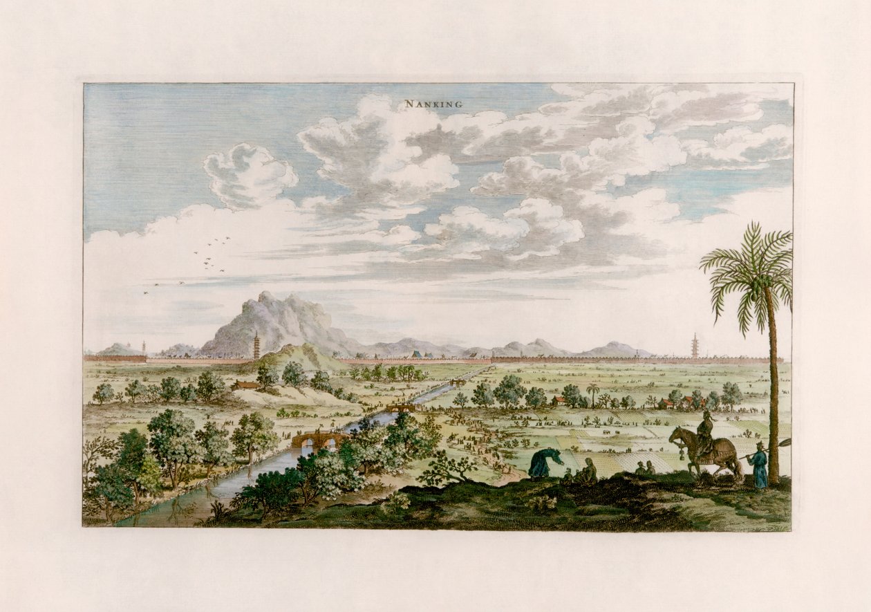 Nanking av after Johannes Nieuhof