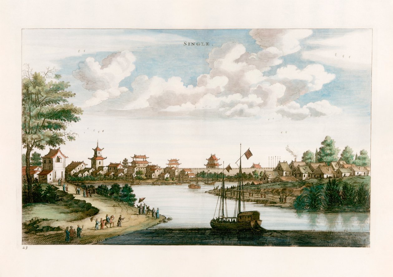 Enda av after Johannes Nieuhof