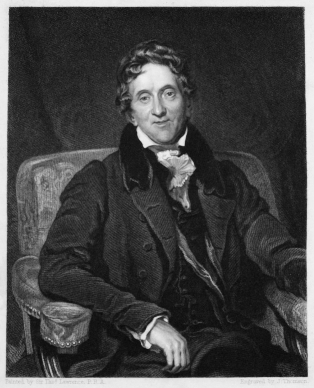John Soane av after Thomas Lawrence