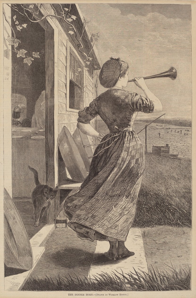 Middagshornet av after Winslow Homer