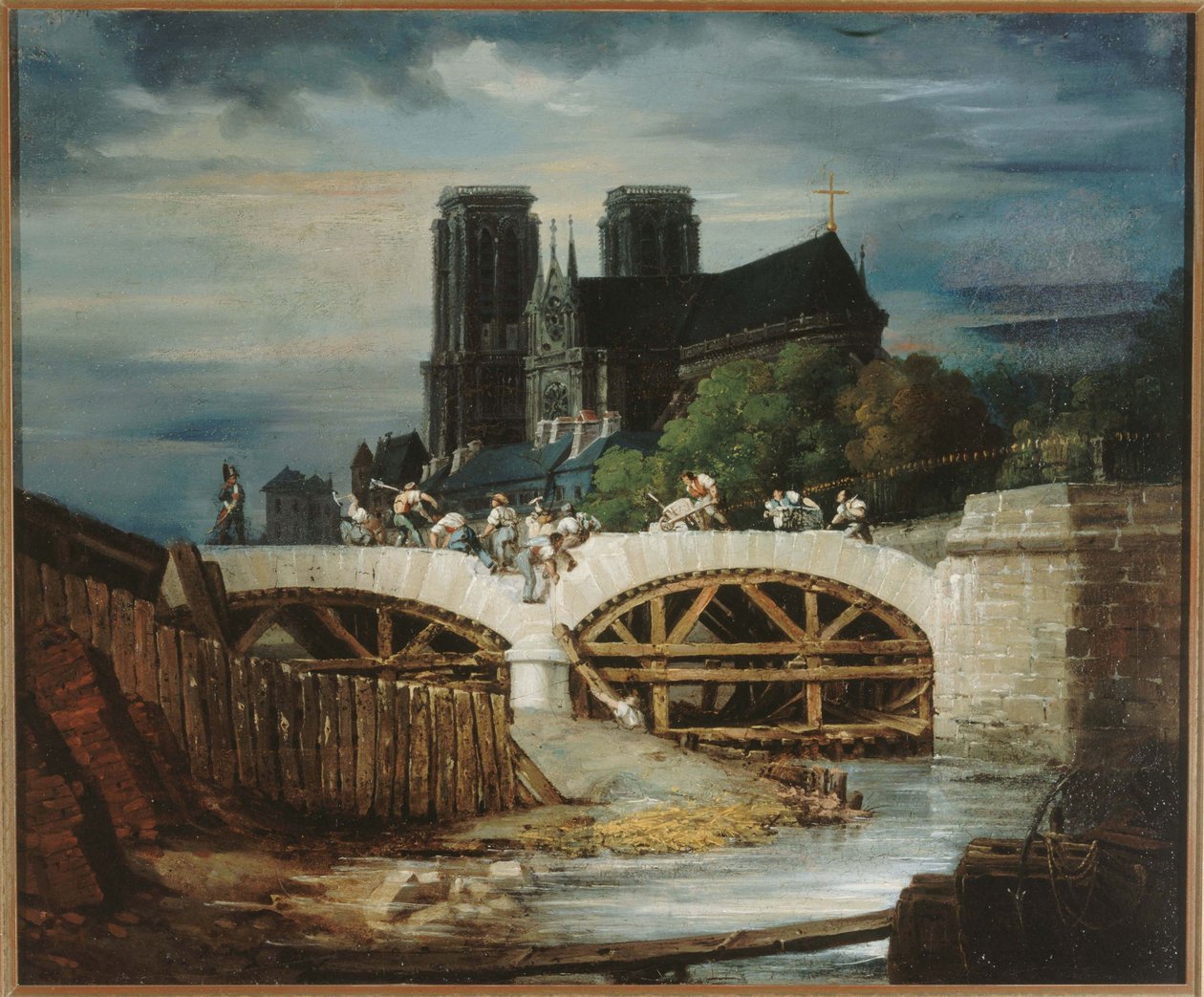 Franska: Byggandet av pont de l