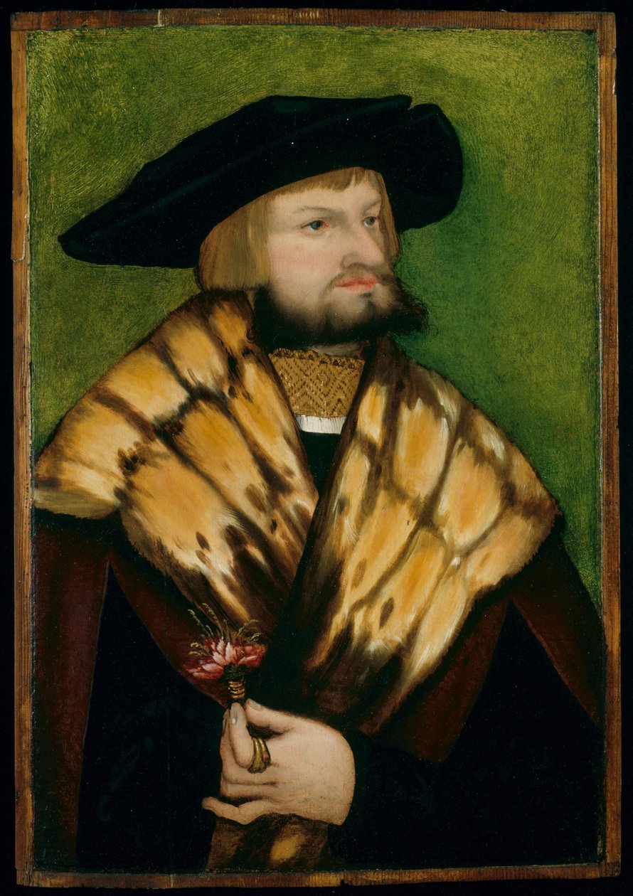 Porträtt av Leonhard Fuchs av anonymous 