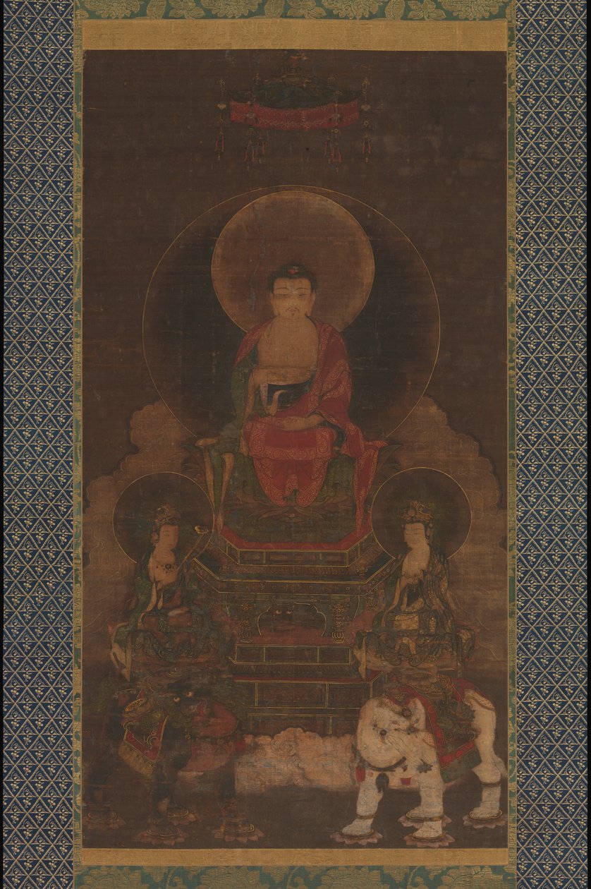 Shaka (Shakyamuni) Triad av anonymous 