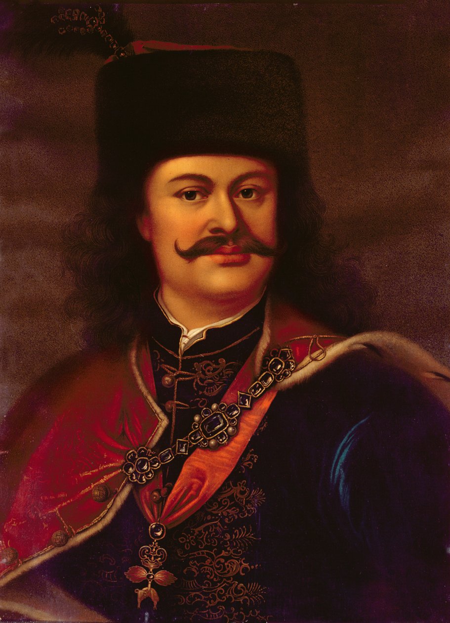 Prins Ferenc Rakoczi II av Ádam Mányoki