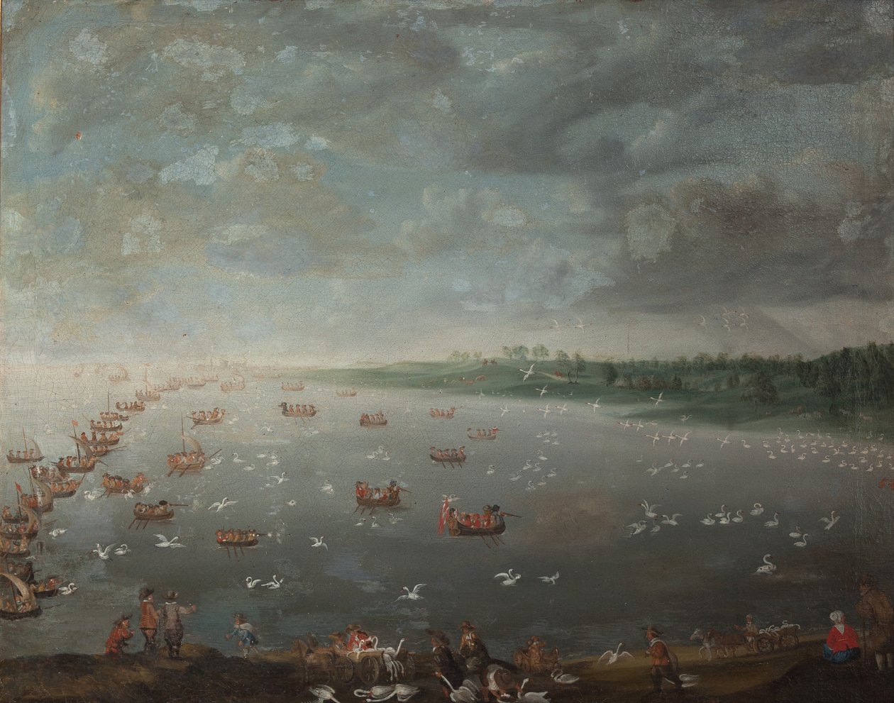 Svanjakt av de Coninck