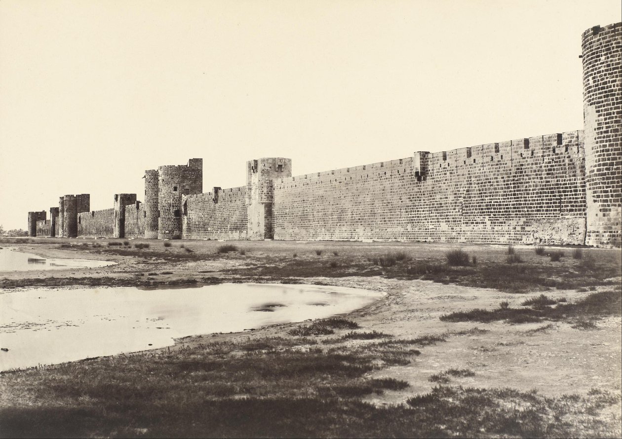 Aigues-Mortes av Edouard Denis Baldus