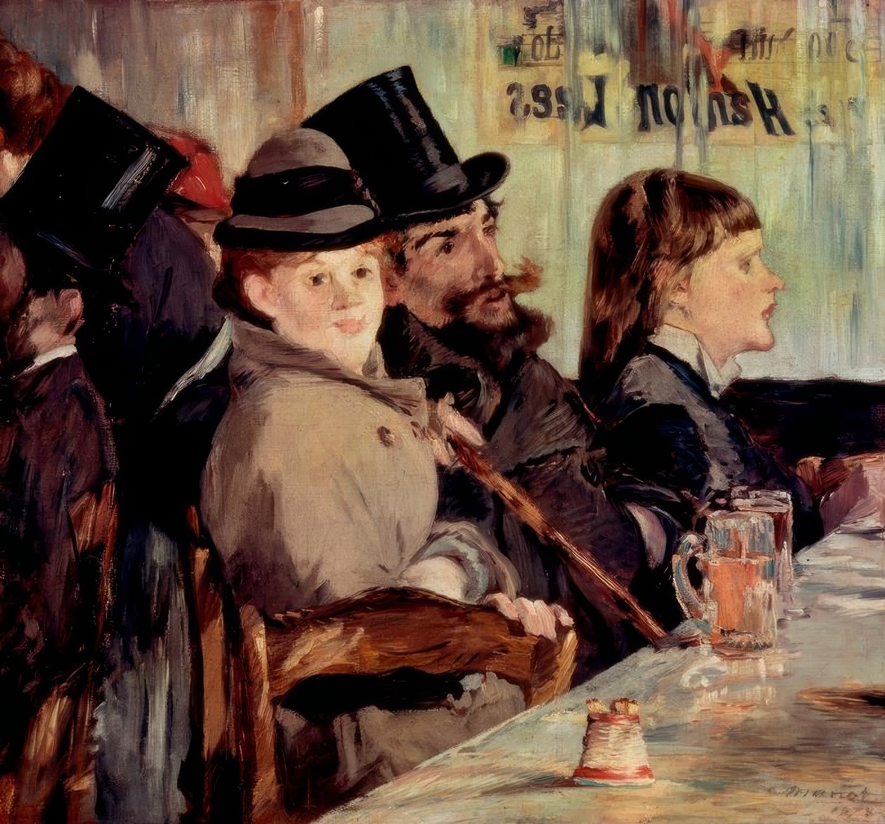 På kaféet av Édouard Manet