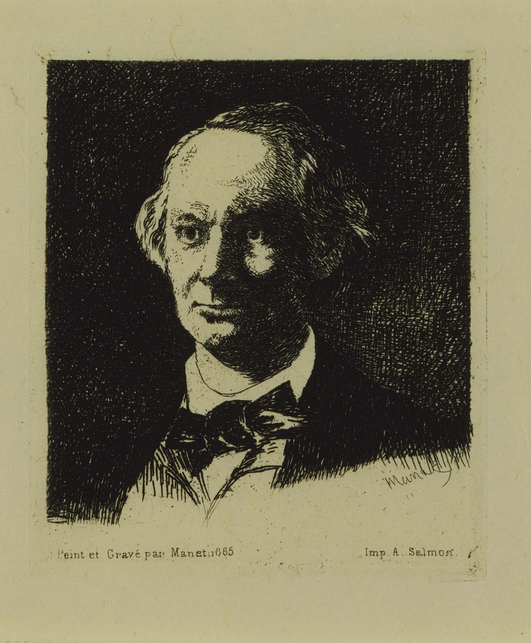 Baudelaire av Édouard Manet