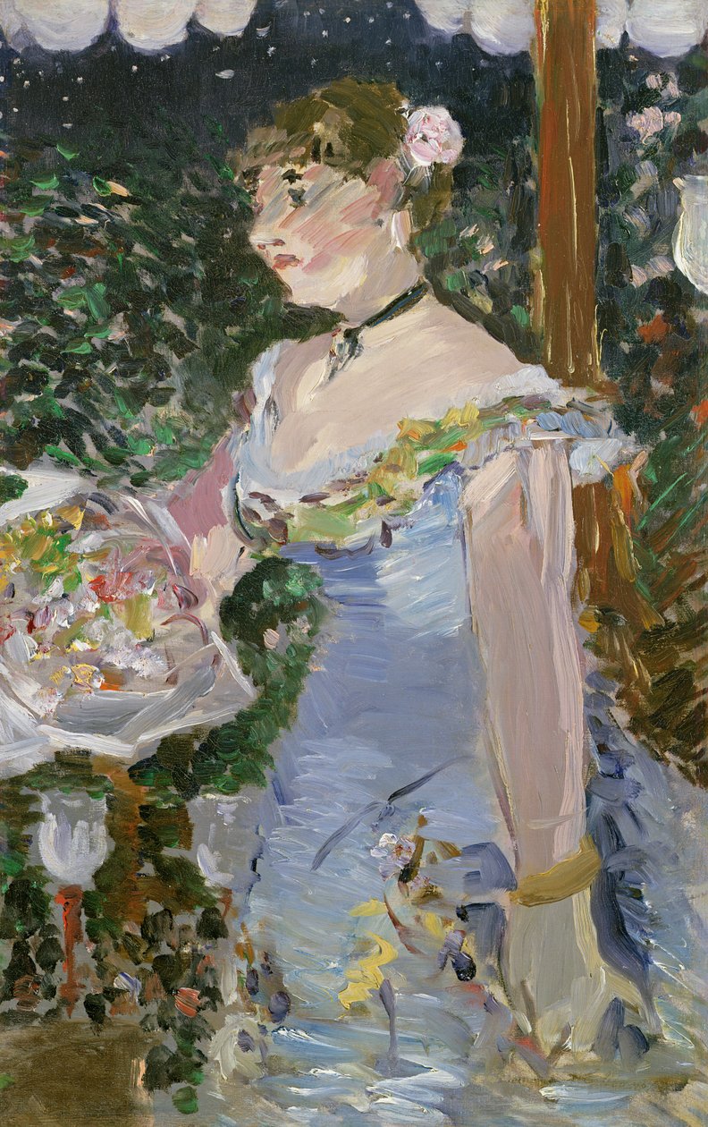 Café konsert sångare av Édouard Manet