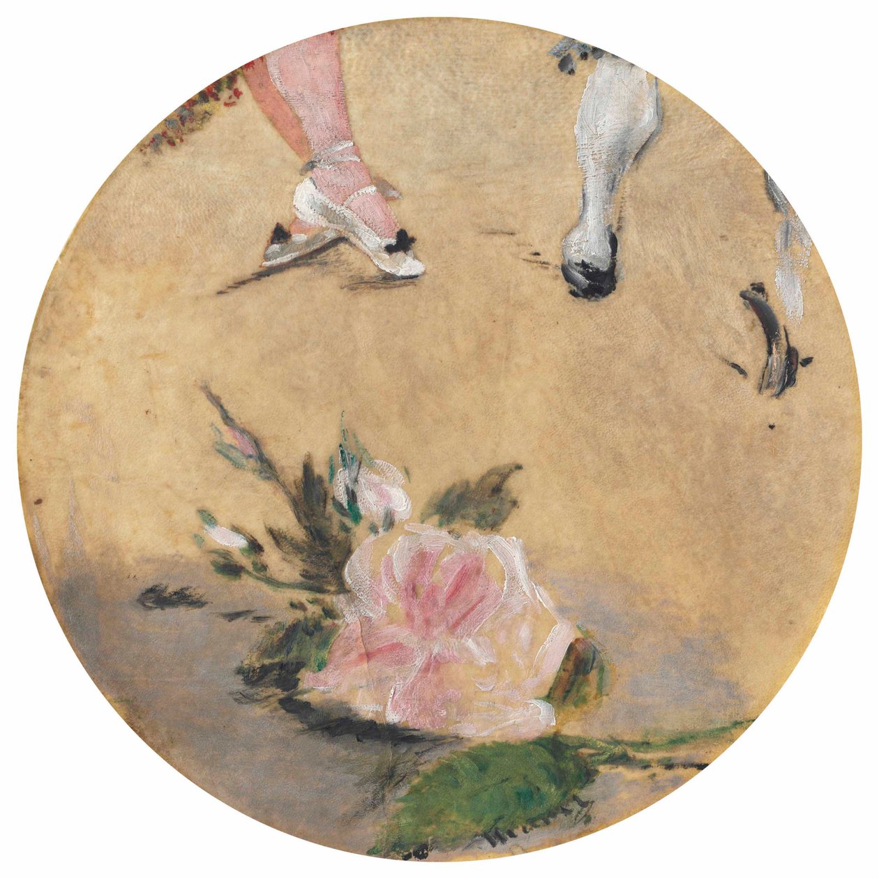 Balettskor av Édouard Manet