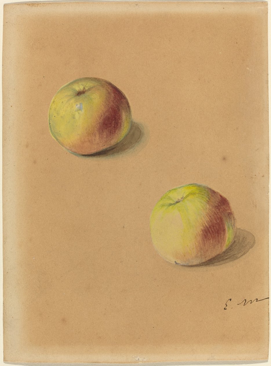 Två äpplen av Édouard Manet