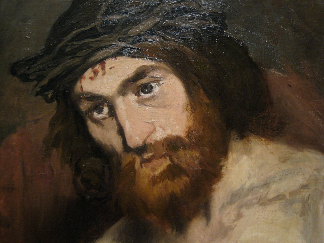 Head of Christ av Édouard Manet