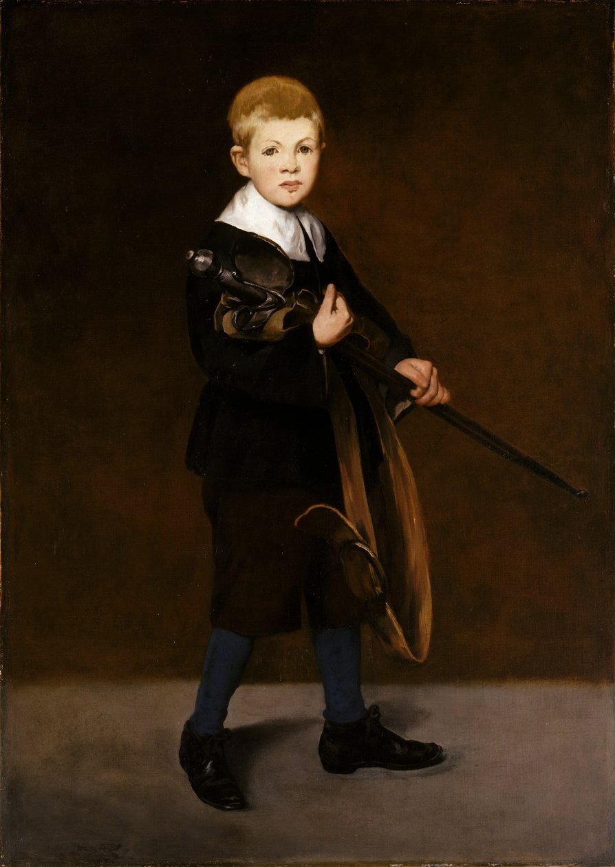 LEnfant à lépée av Édouard Manet