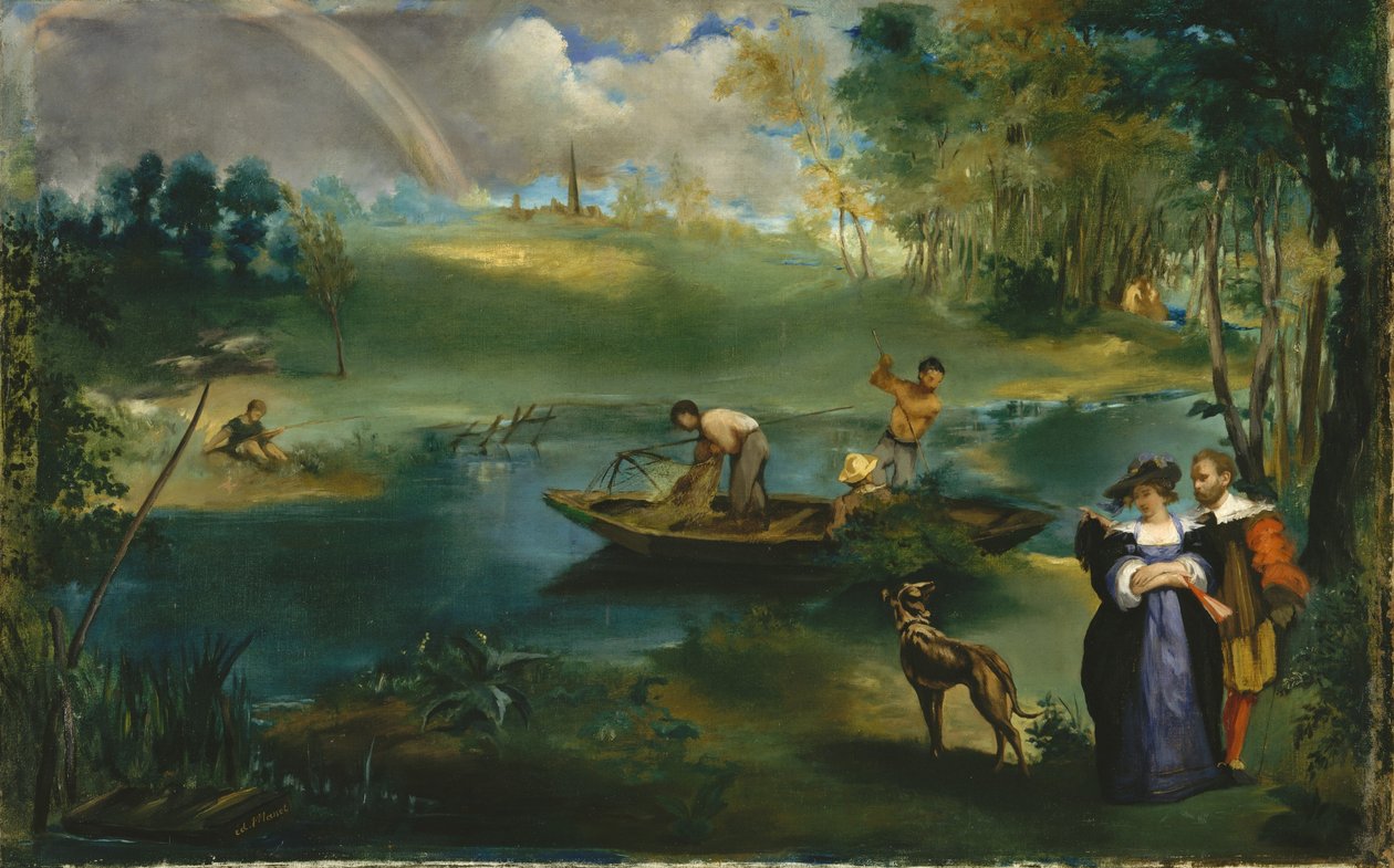 Fiske av Édouard Manet