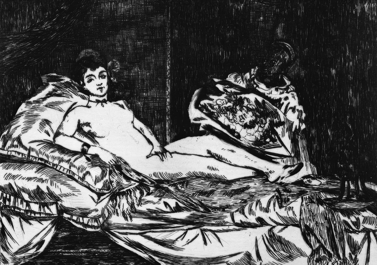 Olympia (stor version) av Édouard Manet