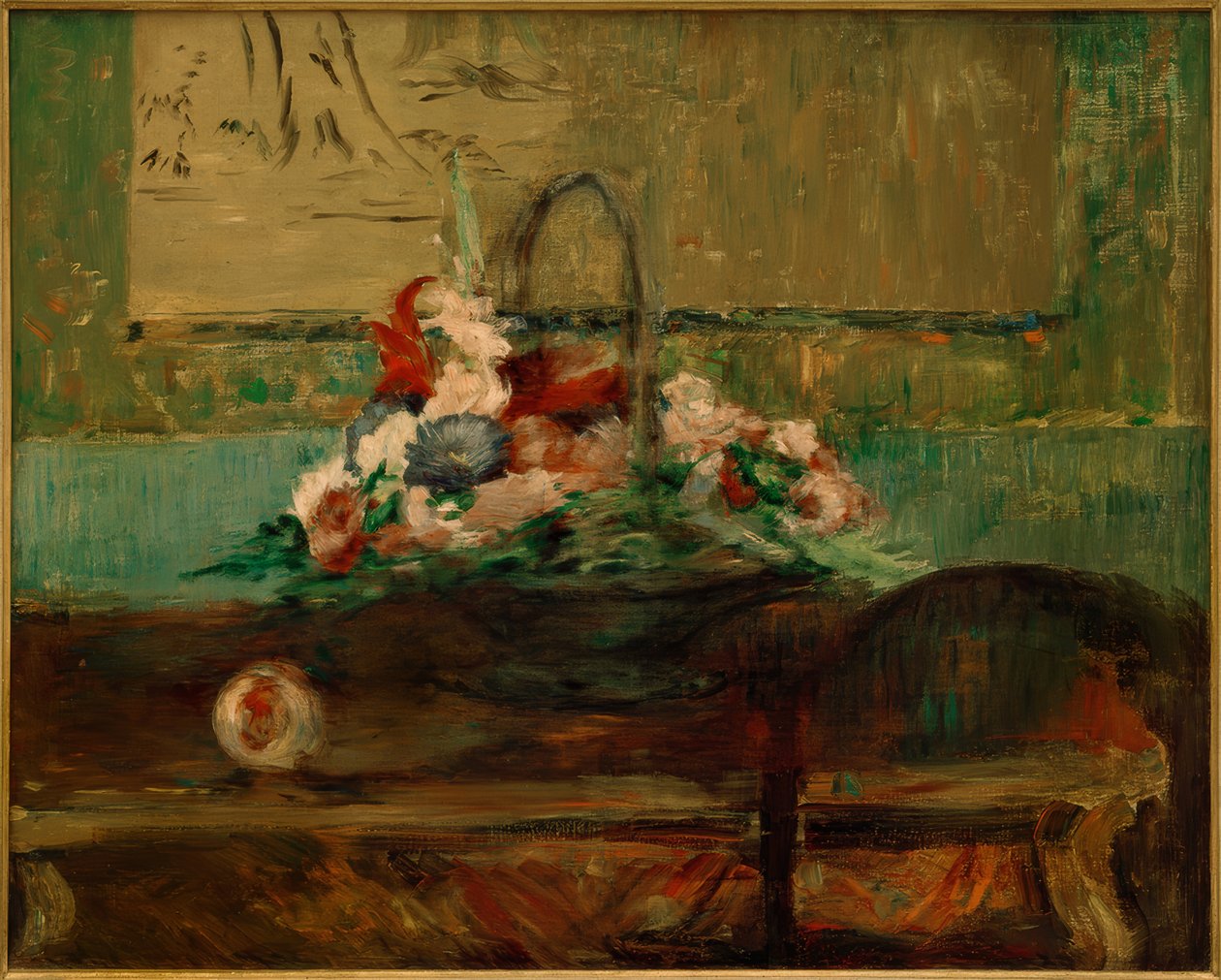 Blomkorg av Édouard Manet