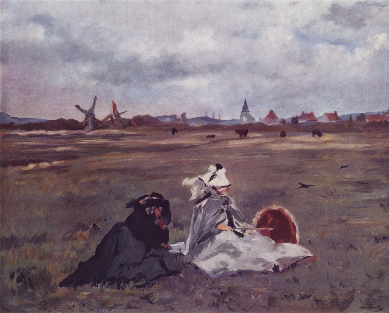 Schwalben av Édouard Manet
