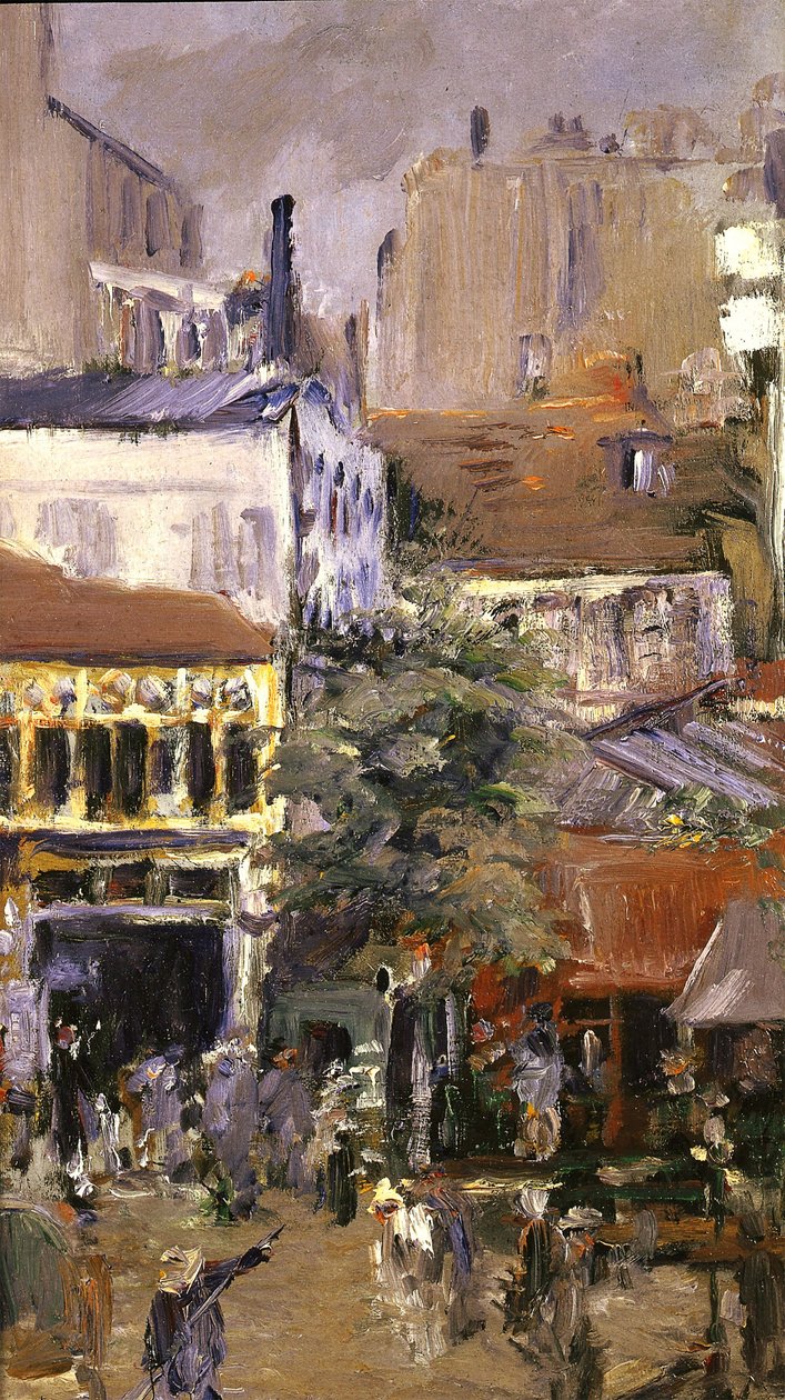Vue prise près de la Place Clichy (Rue) av Édouard Manet