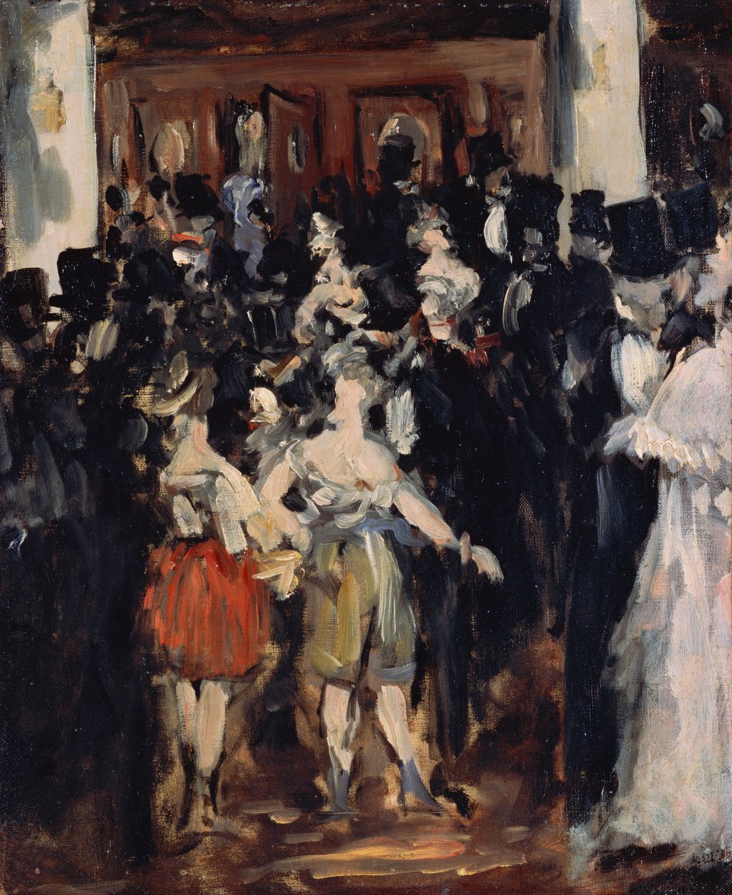 Masked Ball at the Opera av Édouard Manet