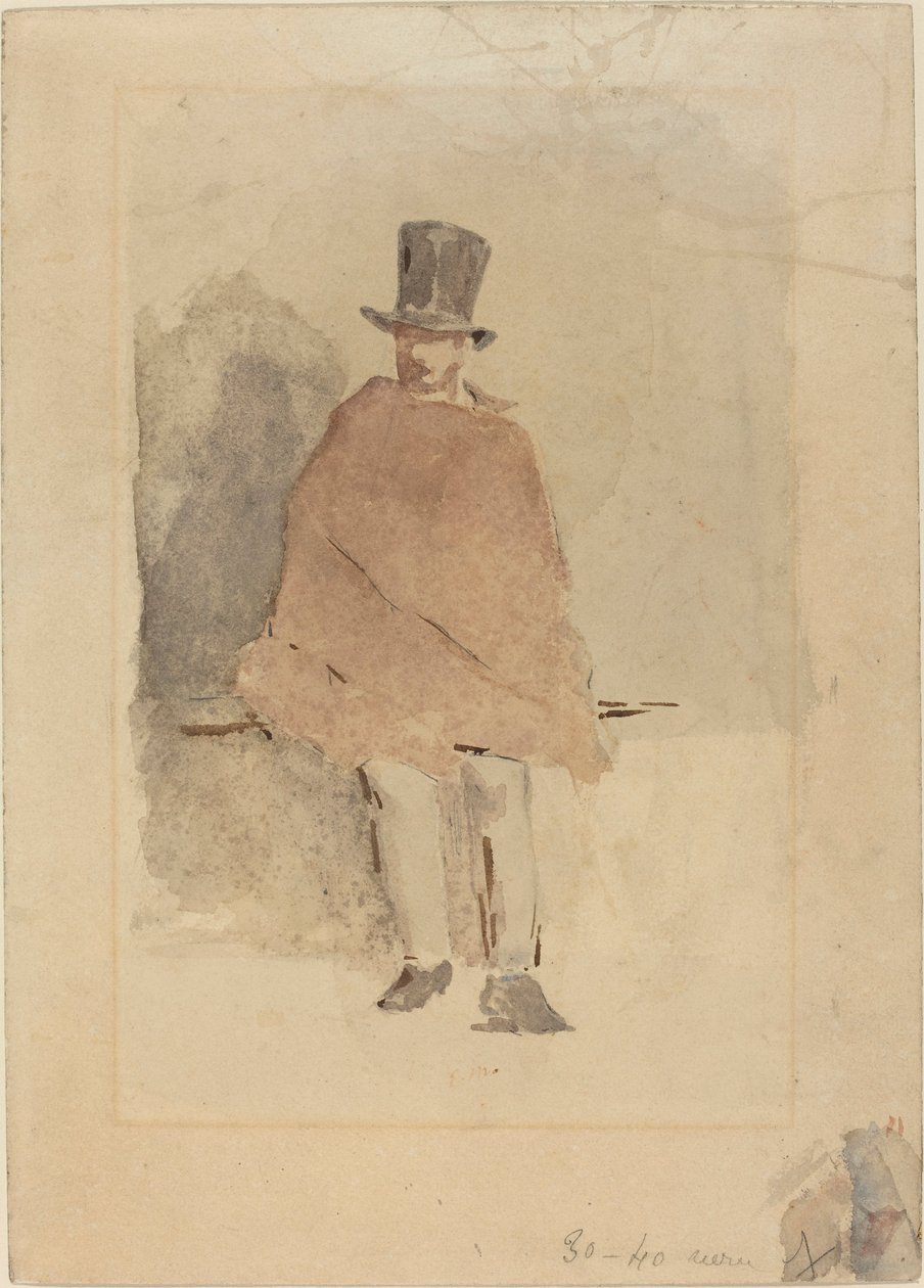 The Man in the Tall Hat av Édouard Manet