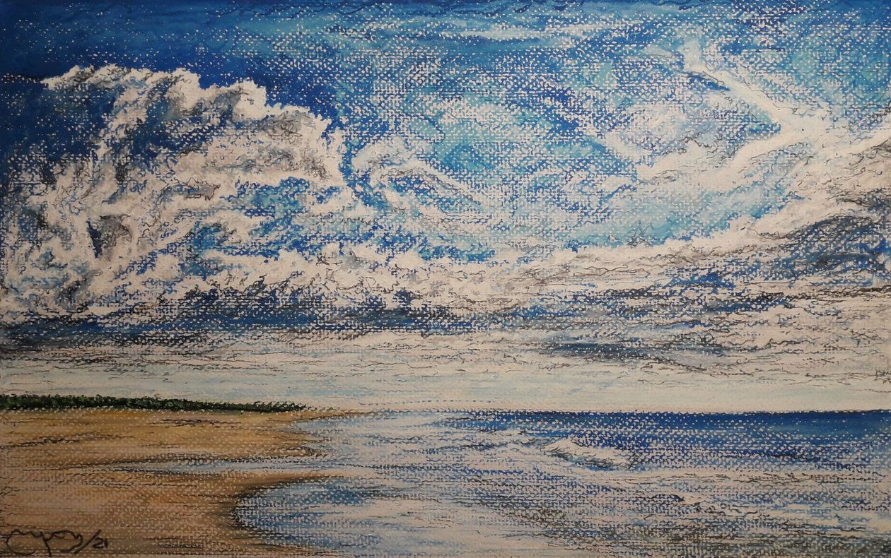 PUNTA ARENAS STRAND av miguelmendez_art.ve