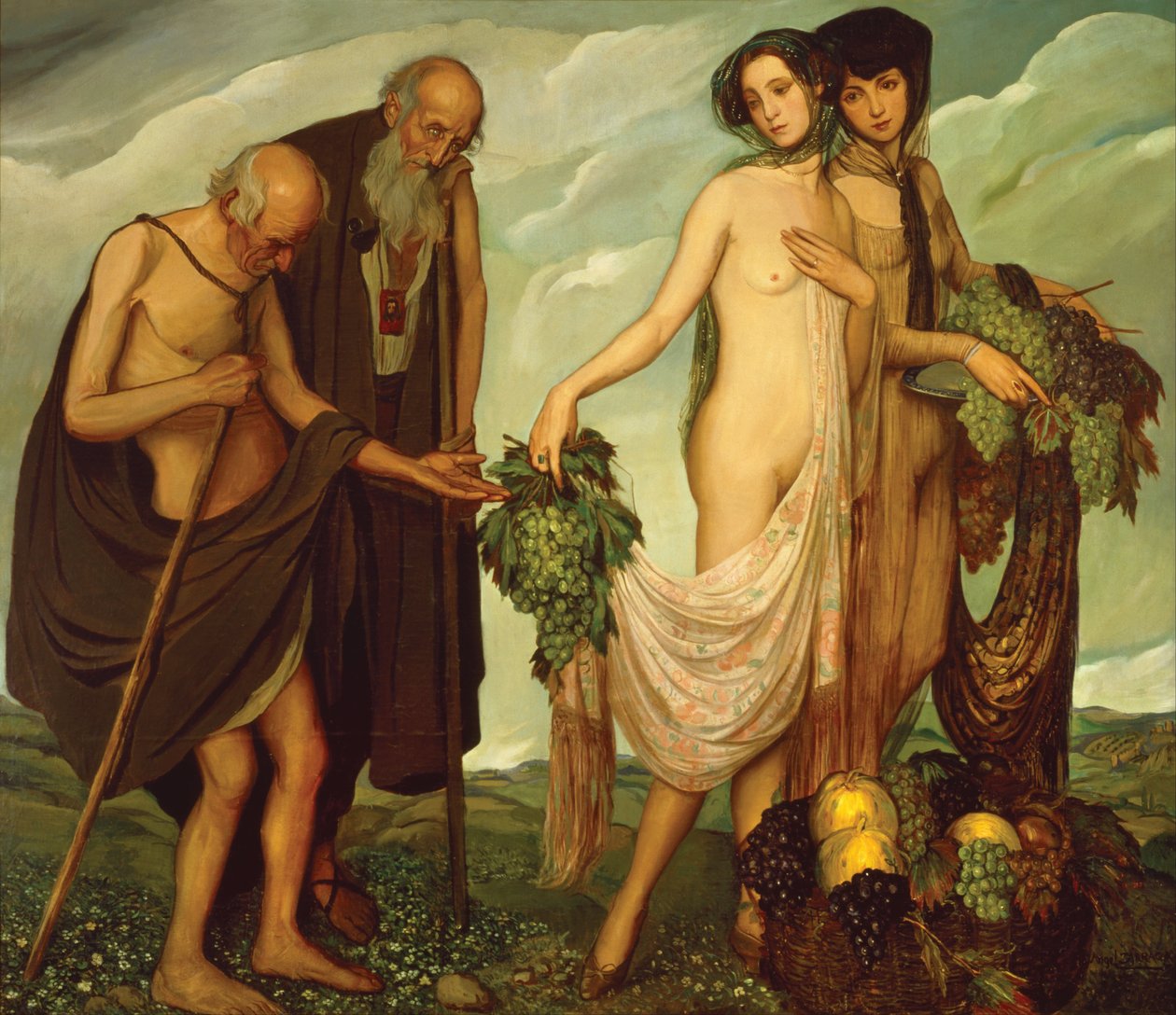 The Gift av Ángel Zárraga