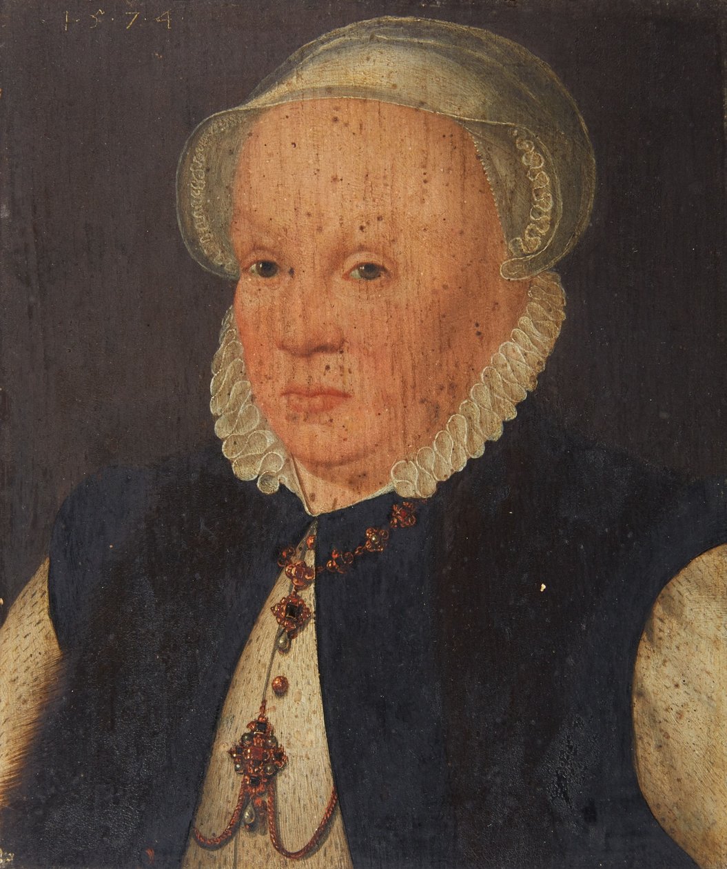 Portrait der Ermgart von Bemmelsberg av Unbekannt Unbekannt