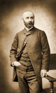 Porträtt av Eugene Trutat, 1875
