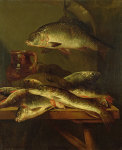 Stilleben med karp