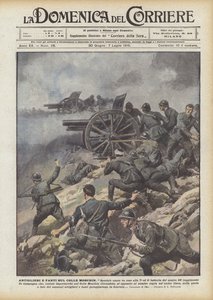 Gunners Och Infanterister På Moschin Hill